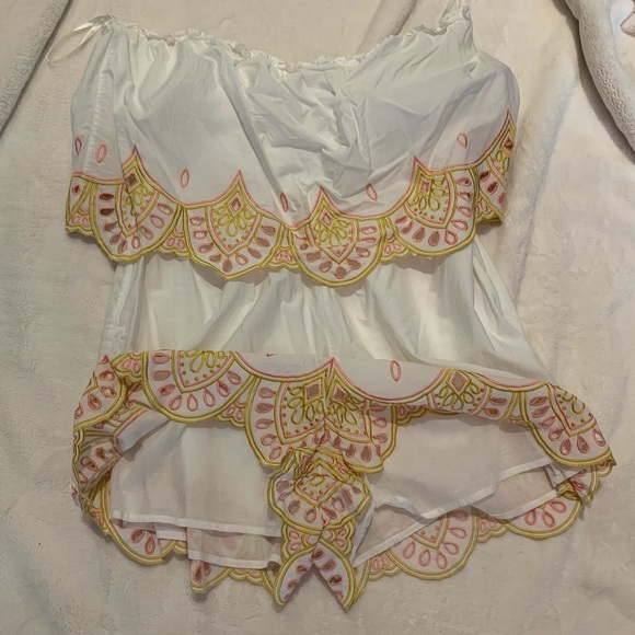 Lovers + Friends Strapless Romper XL - Picture 3 of 14